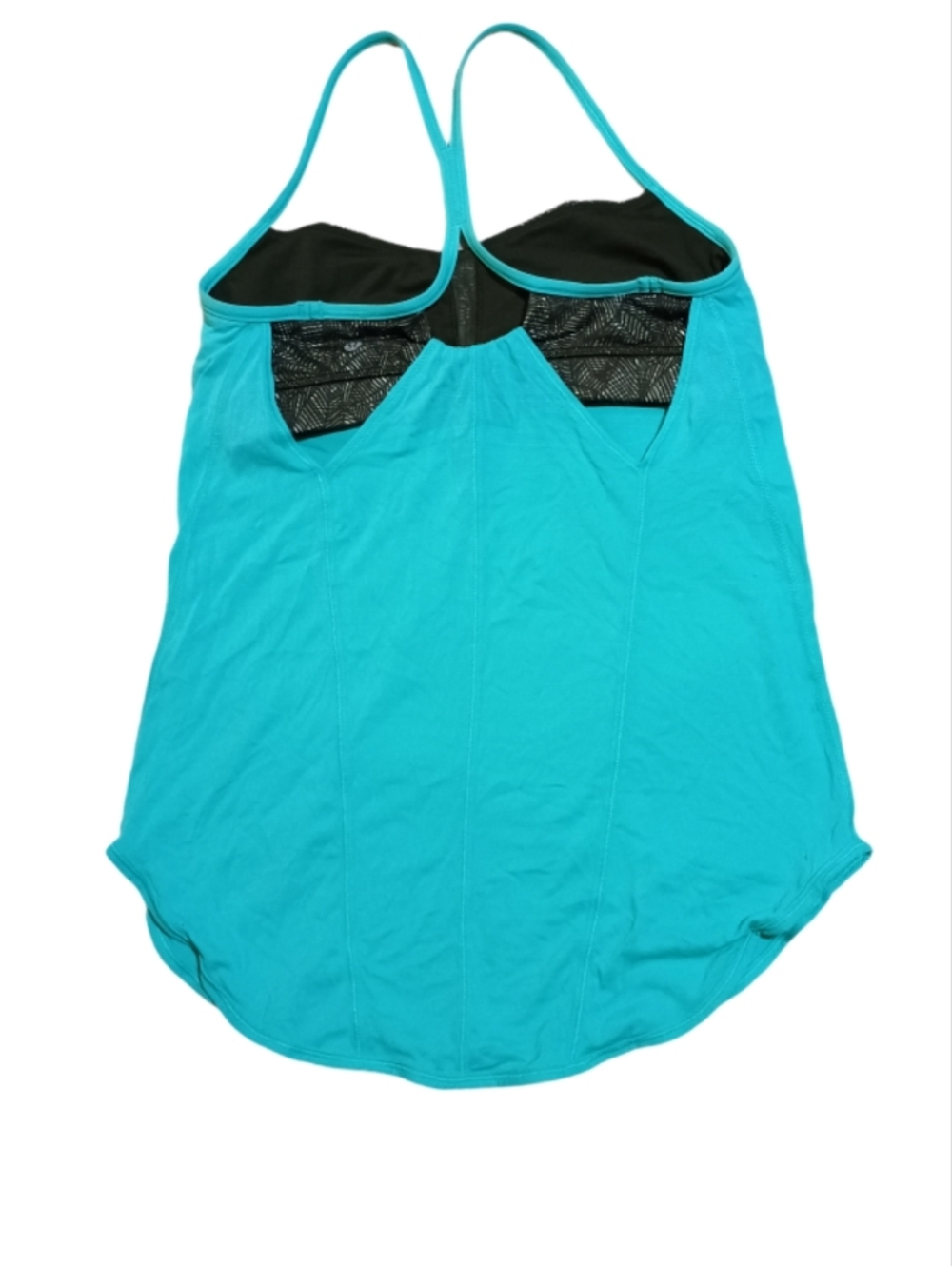 lululemon athletica Teal V-Neck Racerback Camisole - Picture 2 of 3